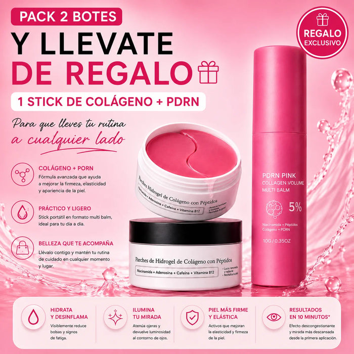 Parches de Hidrogel con Colágeno y Péptidos