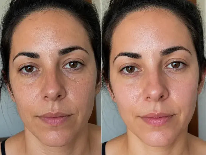 Antes y después tras 5 semanas